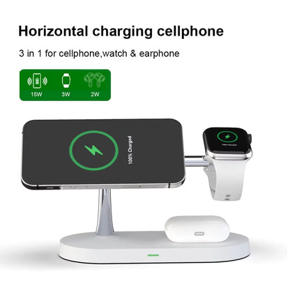 Azura™ 3-In-1 Wireless Charging Dock Station